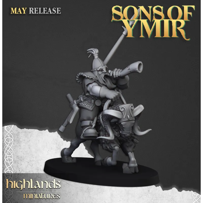 Sons of Ymir - Mounted Light Dwarves
