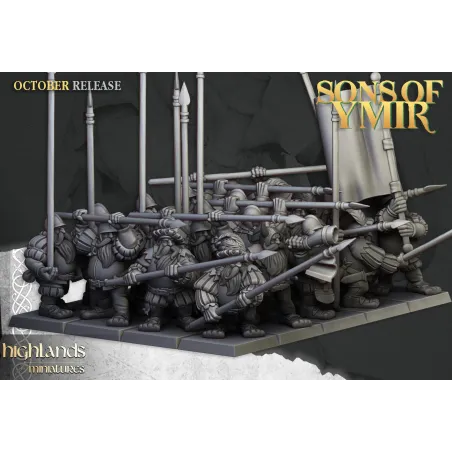 Sons of Ymir - Dwarf Pikemen