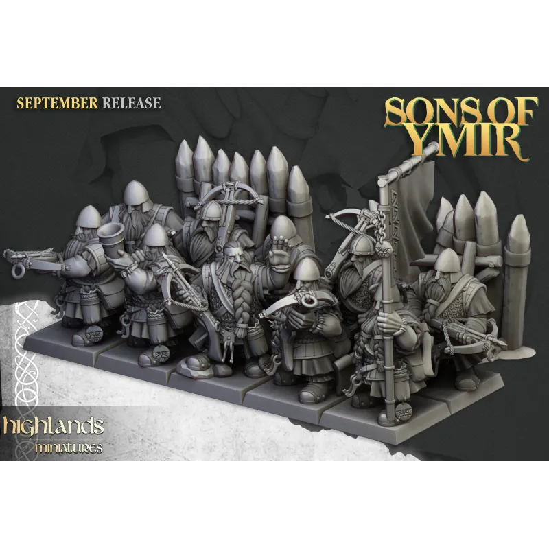 Sons of Ymir - Dwarf Crossbowmen