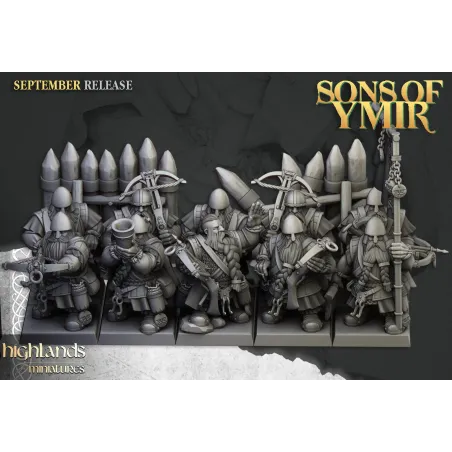 Sons of Ymir - Dwarf Crossbowmen