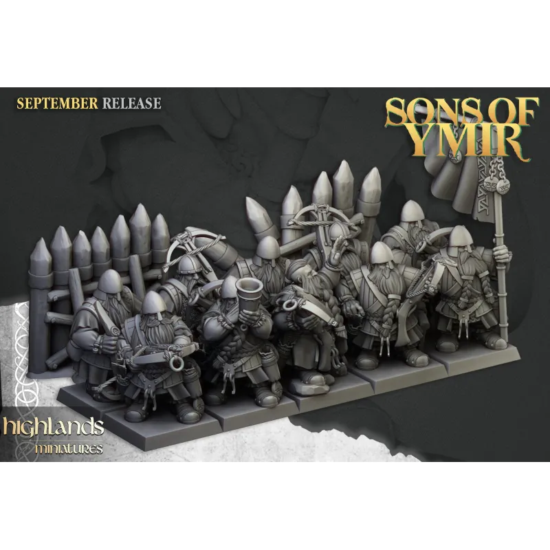 Sons of Ymir - Dwarf Crossbowmen