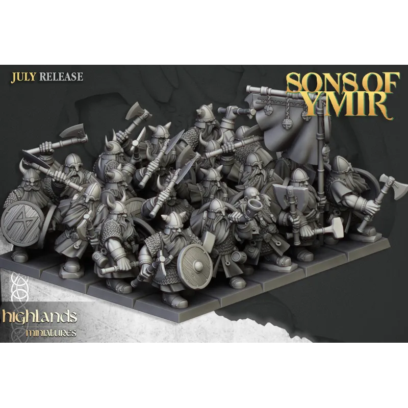 Sons of Ymir - Dwarf Warriors