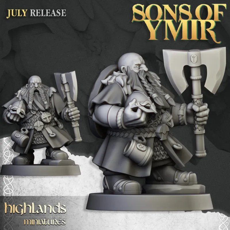 Sons of Ymir - Dwarf Warriors