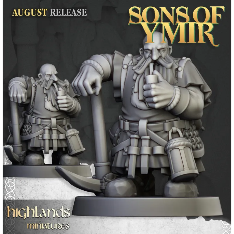 Sons of Ymir - Dwarf Miners