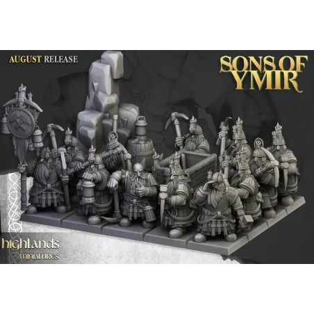 Sons of Ymir - Dwarf Miners