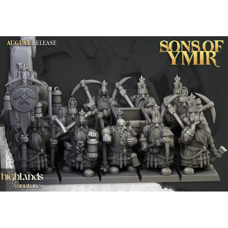 Sons of Ymir - Dwarf Miners