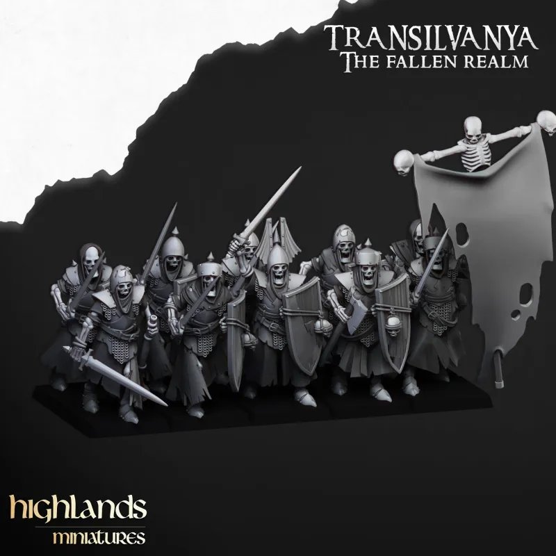 Transilvanya - Skeletal Guard (light weapons)