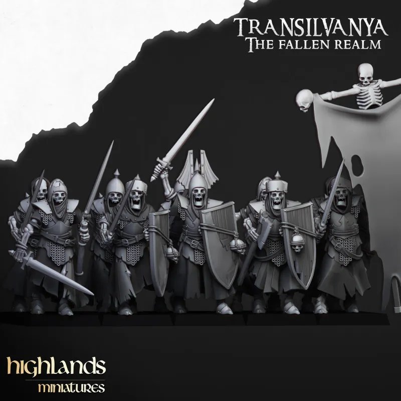 Transilvanya - Skeletal Guard (light weapons)