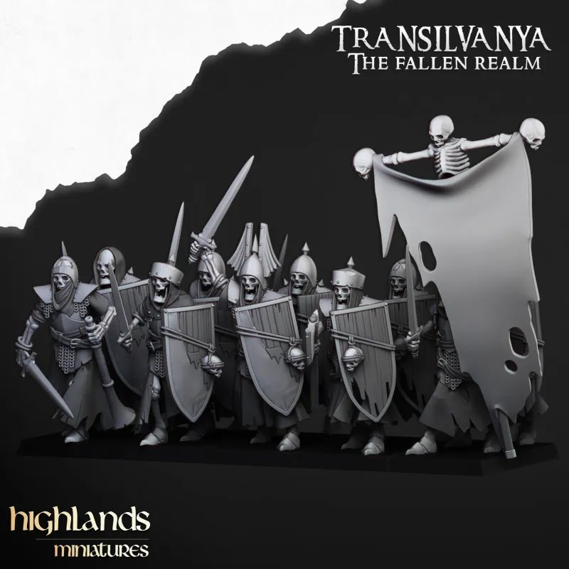 Transilvanya - Skeletal Guard (light weapons)