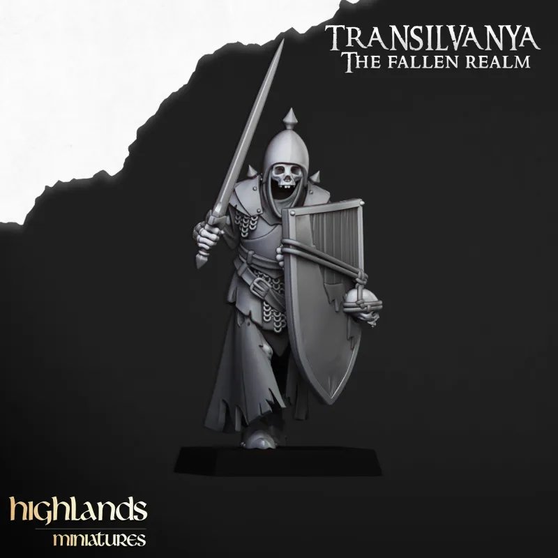 Transilvanya - Skeletal Guard (light weapons)