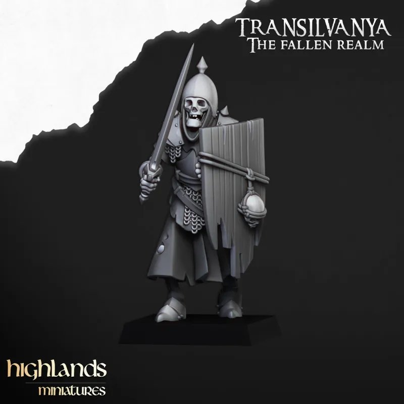Transilvanya - Skeletal Guard (light weapons)