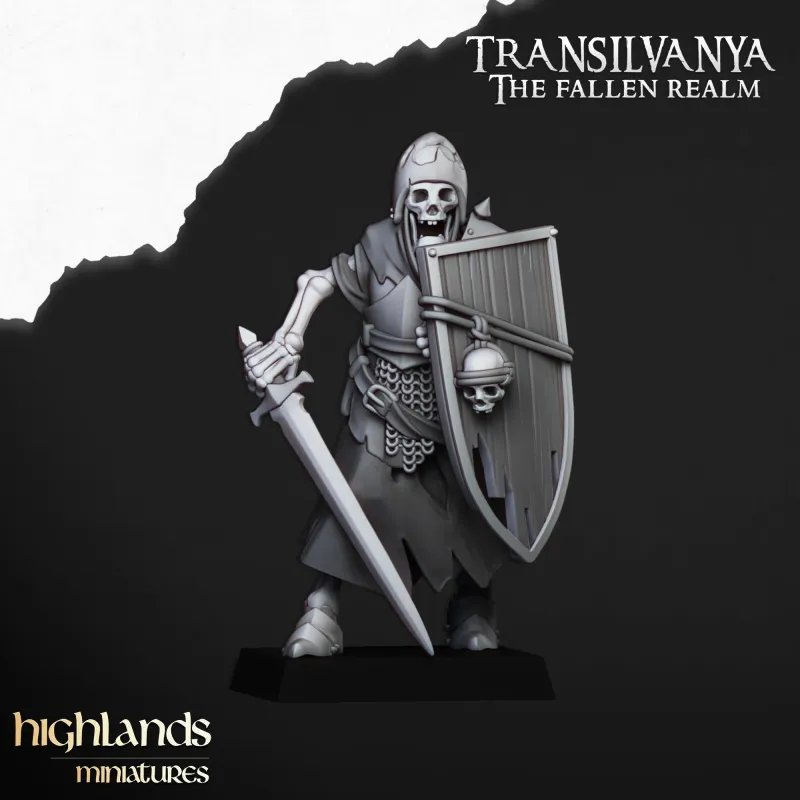 Transilvanya - Skeletal Guard (light weapons)