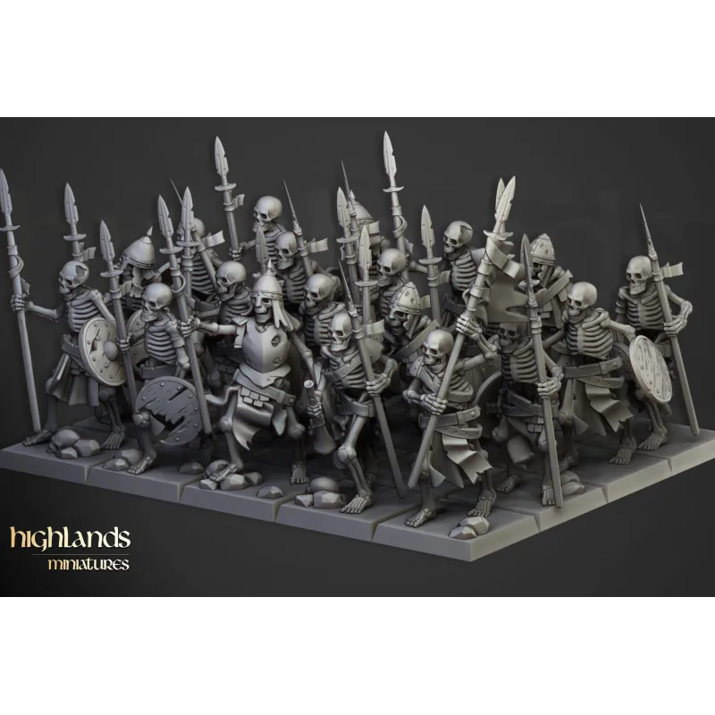 Transilvanya - Skeleton Warriors (spears)