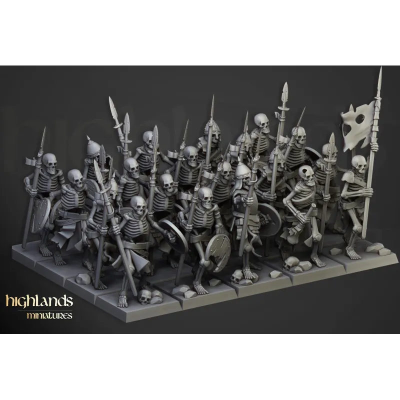 Transilvanya - Skeleton Warriors (spears)