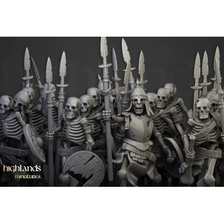 Transilvanya - Skeleton Warriors (spears)