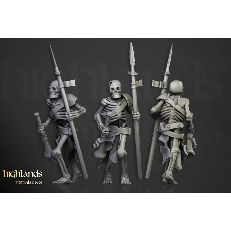 Transilvanya - Skeleton Warriors (spears)