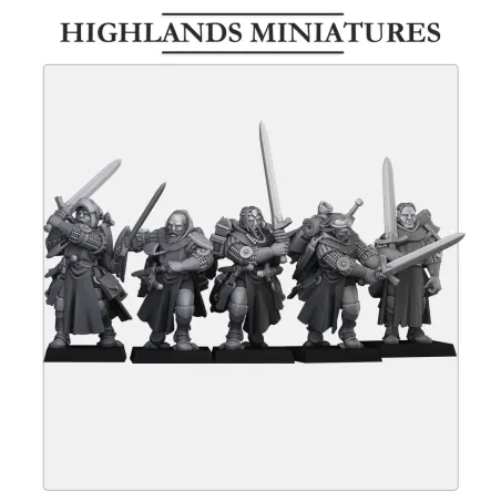 Gallia - Dismounted Questing Knights