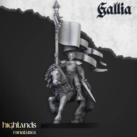 Gallia - Baroness of Gallia on Horse