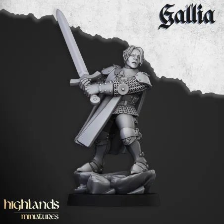 Gallia - Baroness of Gallia on Foot