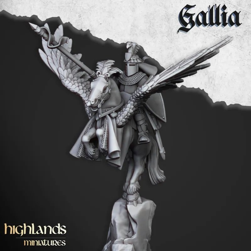 Gallia - Royal Knights on Pegasus
