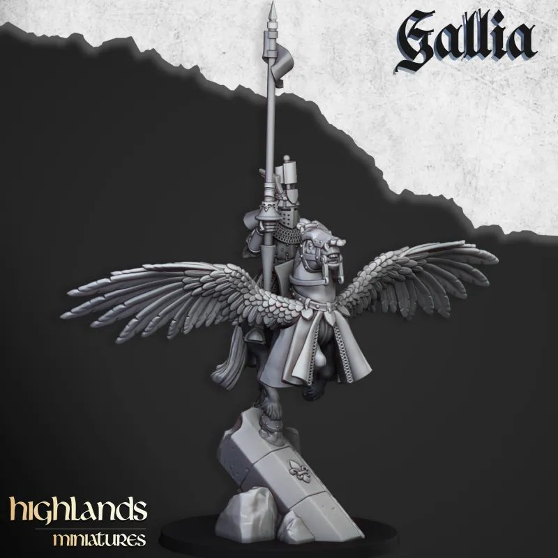 Gallia - Royal Knights on Pegasus