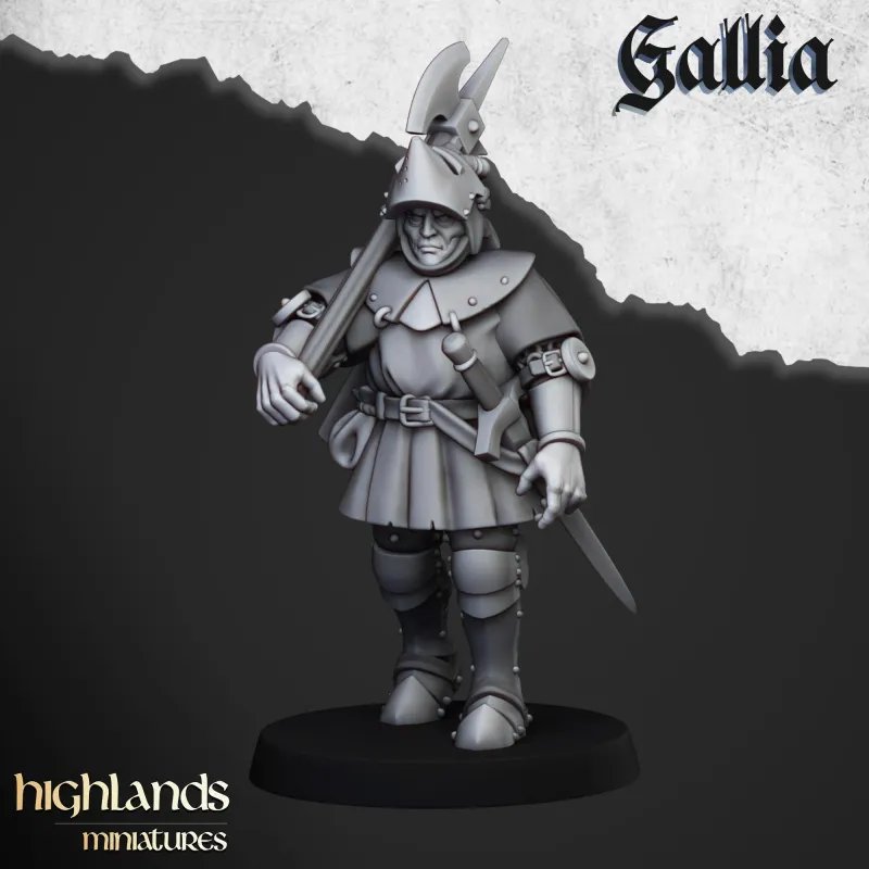 Gallia - Knights of Gallia on foot