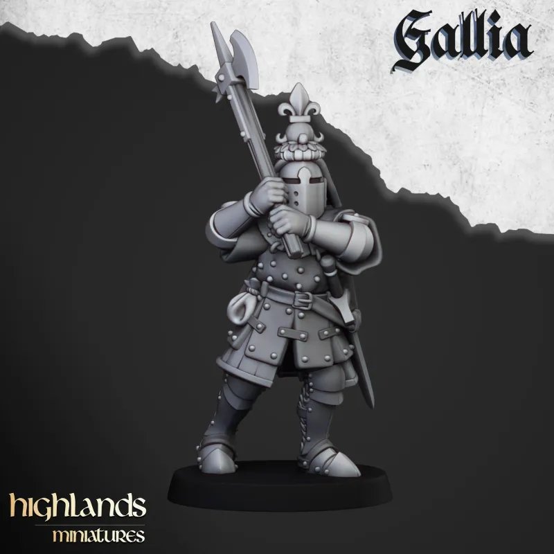 Gallia - Knights of Gallia on foot