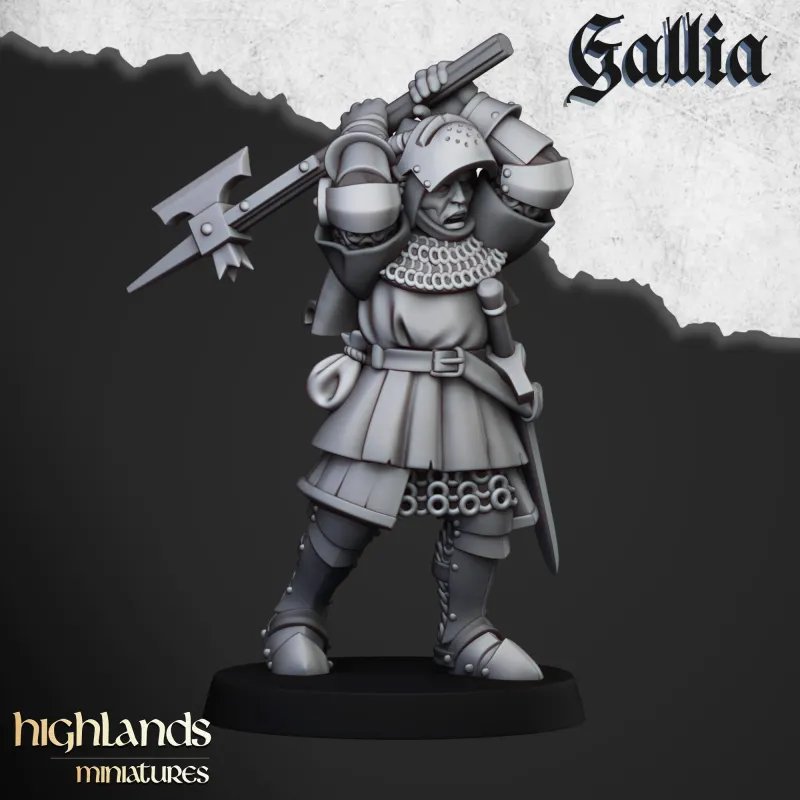 Gallia - Knights of Gallia on foot