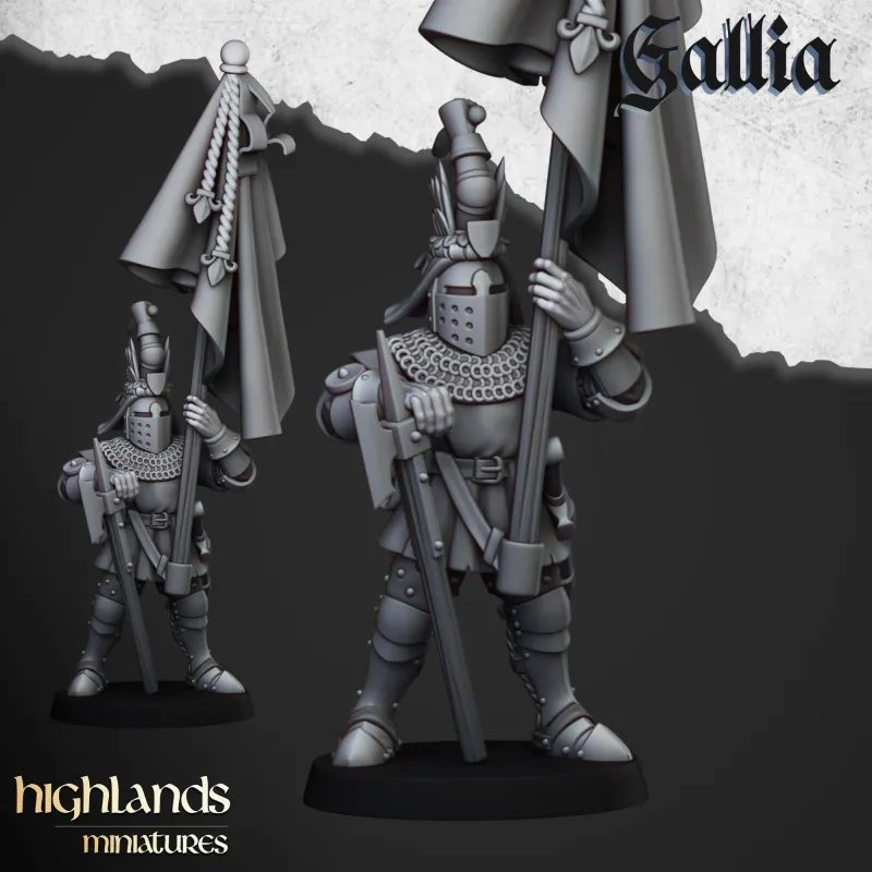 Gallia - Knights of Gallia on foot