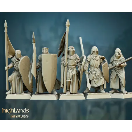 Gallia - Crusaders (lances)