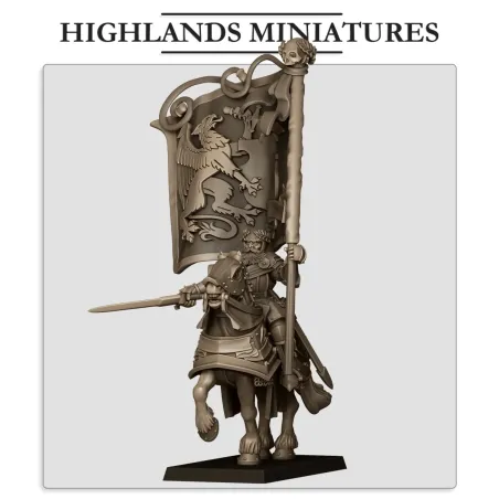 Sunland - Mounted Battle Standard Bearer