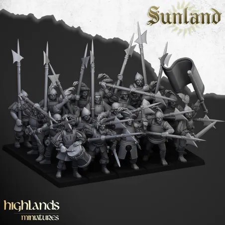 Sunland - Halberdiers